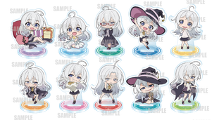 (PRE)(MD) Complete Box - Wandering Witch: The Journey of Elaina Tradable Mini Acrylic Stand Figures Happy Birthday Elaina Ver. (10 ชิ้น)