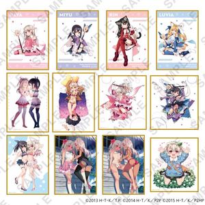 (PRE)(MD) Fate/kaleid liner Prisma Illya Series Shikishi Set – Seite:Sonne (Set 12 ลาย)