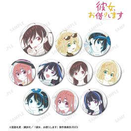 (MD) Rent-A-Girlfriend Trading lette-graph Can Badge