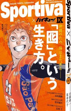 (AB) Haikyū!! Shōsetsuban!! 9 Sportiva Cover Hinata ver.