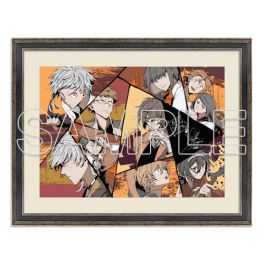 (PRE)(MD) "Bungo Stray Dogs" Color Art Print with Printed Autographs [A]