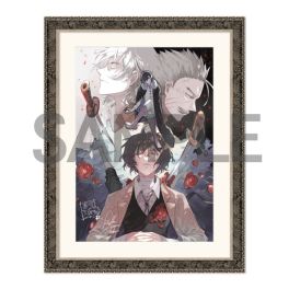 (PRE)(MD) "Bungo Stray Dogs" Color Art Print with Printed Autographs [C]