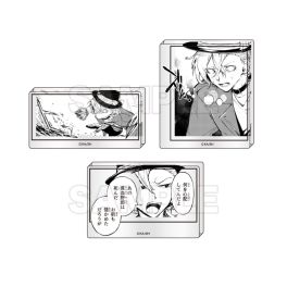 (PRE)(MD) "Bungo Stray Dogs" Panel Plate Stand - Set of 3 [F]