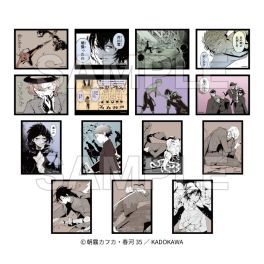(PRE)(MD) "Bungo Stray Dogs" Sticker Collection PACK (สุ่ม 1 จาก 15)