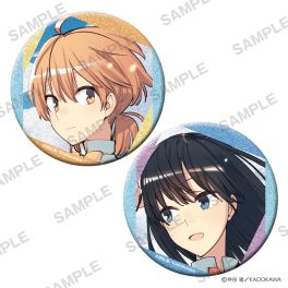 (PRE)(MD) Nio Nakatani POP UP SHOP Glimmering Tin Badge Set - Bloom Into You