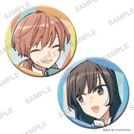 (PRE)(MD) Nio Nakatani POP UP SHOP Glimmering Tin Badge Set - Bloom Into You Newly Drawn Illustration