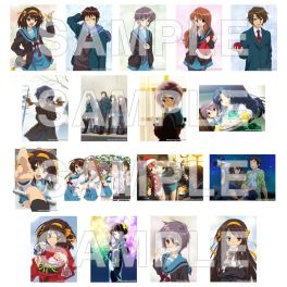 (PRE)(MD) The Disappearance of Haruhi Suzumiya Tradable Photo-style Illustration Card PACK (สุ่ม 1 จาก 17)