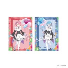 (PRE)(MD) Re:ZERO -Starting Life in Another World- Photo Card Set Flower ＆ Balloon ver. - Ram & Rem