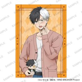 (PRE)(MD) TV Anime WIND BREAKER Acrylic Board Together with Plushies Ver. - Haruka Sakura