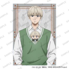 (PRE)(MD) TV Anime WIND BREAKER Acrylic Board Together with Plushies Ver. - Ren Kaji