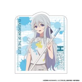 (PRE)(MD) Classroom of the Elite Acrylic Bookend Shiina Hiyori Painter Ver.