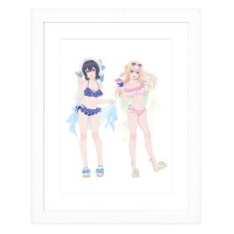 (PRE)(MD) I Made Friends with the Second Prettiest Girl in My Class Original Illustration Chara Fine Graph Swimwear A4