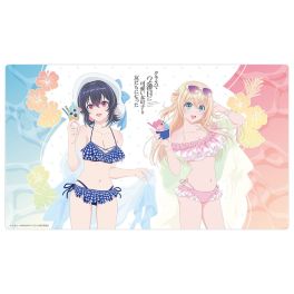(PRE)(MD) I Made Friends with the Second Prettiest Girl in My Class Original Illustration Rubber Mat Swimwear