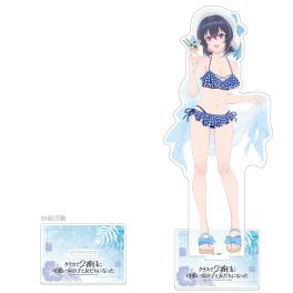 (PRE)(MD) I Made Friends with the Second Prettiest Girl in My Class Original Illustration Extra Large Acrylic Stand Asanagi Umi / Swimwear