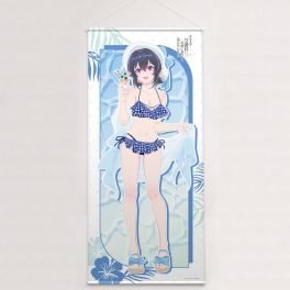 (PRE)(MD) I Made Friends with the Second Prettiest Girl in My Class Original Illustration Extra Large Tapestry Amami Yu / Swimwear