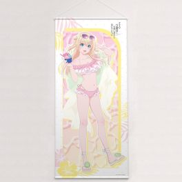 (PRE)(MD) I Made Friends with the Second Prettiest Girl in My Class Original Illustration Extra Large Tapestry Asanagi Umi / Swimwear