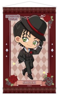 (MD) Detective Conan: Black Suit & Dress A3 Tapestry - Shuichi Akai