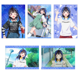 (MD) Rent-A-Girlfriend Set of 5 Photo-Style Illustrations - Four Seasons and Girlfriend - Mini Yaemori A
