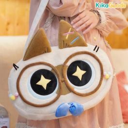 (MD) Azukisan campus-Plush shoulder bag