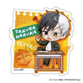 (MD) WIND BREAKER Acrylic Clip Haruka Sakura Putikura Petit Classroom