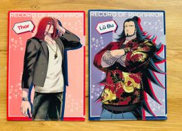 (MD) Record of Ragnarok　Off shot Collection Clear File Lü Bu vs Thor（2 pcs / set）