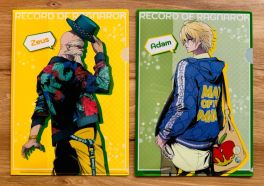 (MD) Record of Ragnarok　Off shot Collection Clear File Adam vs Zeus（2 pcs / set）