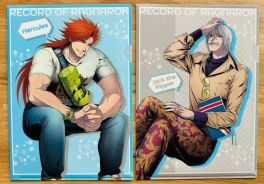 (MD) Record of Ragnarok　Off shot Collection Clear File Jack the Ripper vs Heracles（2 pcs / set）