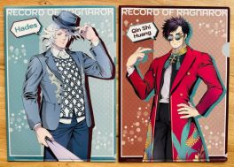 (MD) Record of Ragnarok　Off shot Collection Clear File Qin Shi Huang vs Hades（2 pcs / set）