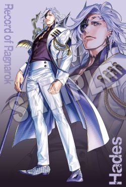 (MD) Record of Ragnarok　Costume Change 3D Lenticular Postcard Hades