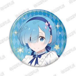 (MD) BIG Can Badge Re:Zero Kara Hajimaru Rem & Ram Birthday Life 2025 ver. Rem
