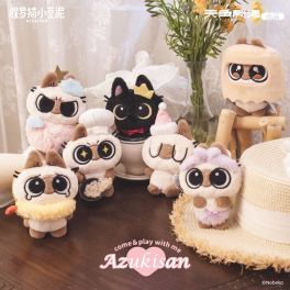 (MD) Azukisan's Daily Life-10cm Plush Pendants Blind Box (Random 1 pc)