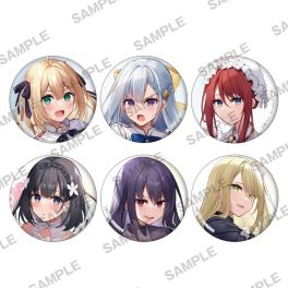 (PRE)(MD) "The Magical Revolution of the Reincarnated Princess and the Genius Young Lady" Tradable Tin Badge (สุ่ม 1 ลาย)