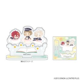 (MD) Acrylic Stand Plate "Touken Ranbu -ONLINE-" Wanpaku! Touken Ranbu 66 Picture Book A