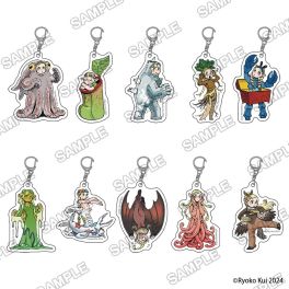 (PRE)(MD) Delicious in Dungeon Trading Acrylic Charm Marcille's Demonic Cosplay Ver. PACK (สุ่ม 1 ลาย)