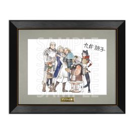 (PRE)(MD) Delicious in Dungeon Reproduction Art Print w/ Printed Autograph Second Season Ending (illustrated by Ryoko Kui) B