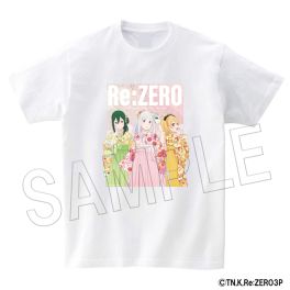 (PRE)(MD) Re:ZERO -Starting Life in Another World- T-Shirt Japanese Outfit Ver. - Size XXL