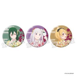 (PRE)(MD) Re:ZERO -Starting Life in Another World- Button Badge Set Japanese Outfit Ver.