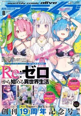 (Pre-Sale)(IMP) Comic Alive August 2025 (แถมฟรี Acrylic Domino Re:zero)