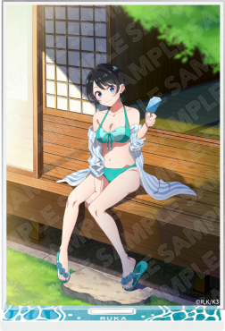 (MD)  Rent-A-Girlfriend Acrylic Stand Figure - Four Seasons and Girlfriend - Ruka Sarashina