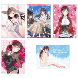 (MD) Rent-A-Girlfriend Set of 5 Photo-Style Illustrations - Four Seasons and Girlfriend - Chizuru Mizuhara A
