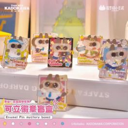 (MD) Azukisan Campus-badge blind box (สุ่ม 1 ลาย)
