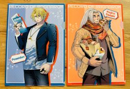 (MD) Record of Ragnarok　Off shot Collection Clear File Sasaki Kojiro vs Poseidon（2 pcs / set）