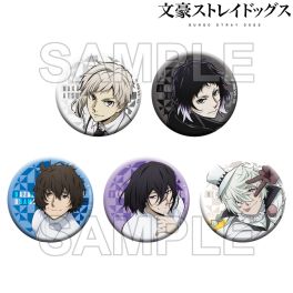 (PRE)(MD) Bungo Stray Dogs Tin Badge+ Season 5 PACK (สุ่ม 1 ลาย)