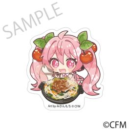 (PRE)(MD) Sakura Miku x Hirohako Ultra-Thick Acrylic Chibi Characters Hakodate 2025 Sakura Miku - Art by Mikanmochi