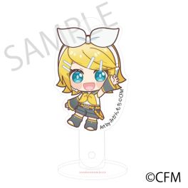 (PRE)(MD) Sakura Miku x Hirohako Acrylic Prop and Stand Hakodate 2025 Kagamine Rin - Art by Mikanmochi