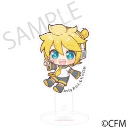 (PRE)(MD) Sakura Miku x Hirohako Acrylic Prop and Stand Hakodate 2025 Kagamine Len - Art by Mikanmochi