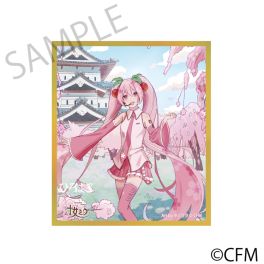 (PRE)(MD) Sakura Miku x Hirohako Acrylic Art Board Hirosaki 2025 - Art by Tamiura