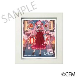 (PRE)(MD) Sakura Miku x Hirohako Frame Magnet Hirosaki 2025 - Art by iXima