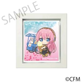 (PRE)(MD) Sakura Miku x Hirohako Frame Magnet Hirosaki 2025 Megurine Luka - Art by Mikanmochi