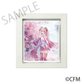 (PRE)(MD) Sakura Miku x Hirohako Frame Magnet Hakodate 2025 - Art by Tamiura